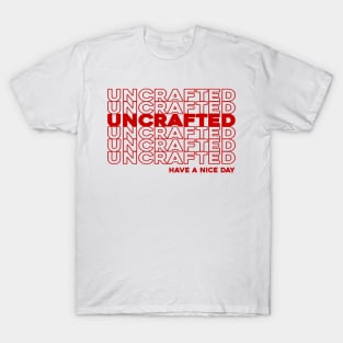 Uncrafted Takeout Red T-Shirt